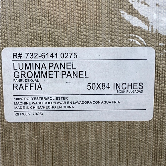 Studio JCP Home Grommet Window Curtain Panel NEW - Picture 3 of 4